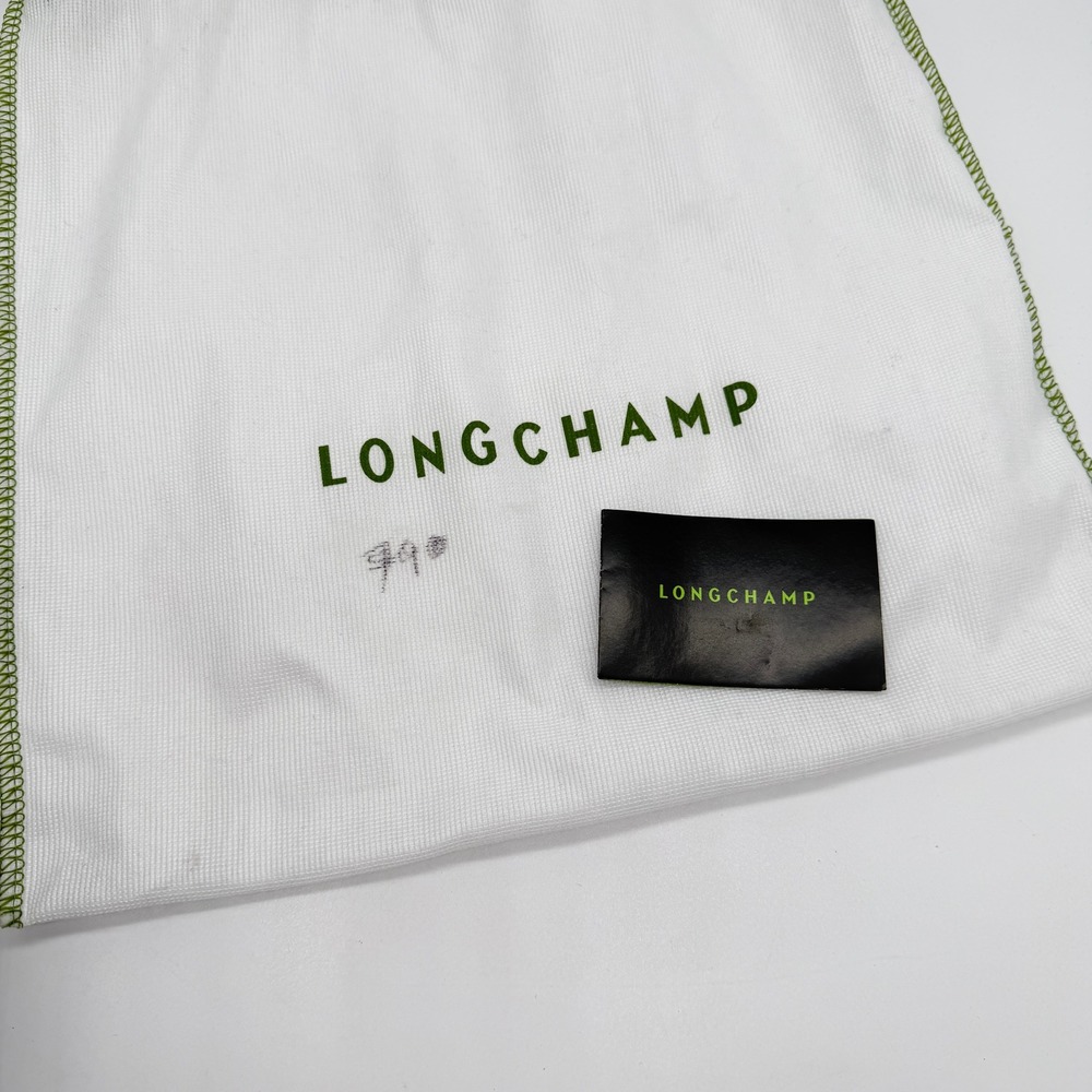 LONGCHAMP Box-Trot Leather Crossbody Bag Black Gold Medallion Flap Classic Small - Picture 12 of 16